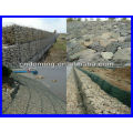 PVC coated Galvanized mesh gabion price/ 3*1*1m double twist Gabion box